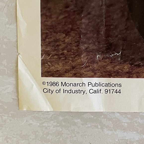 1986 Teddy Bears in a Radio Flyer  Town & Country Wagon Poster - Picture 2 of 6